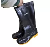 Сапоги рабочие резиновые 45р., черные