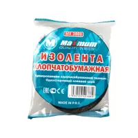 Изолента хлопчатобумажная 83 гр. 3м x13мм, черная, армированная, "MAXIMUM" МХ 03880 (03880)